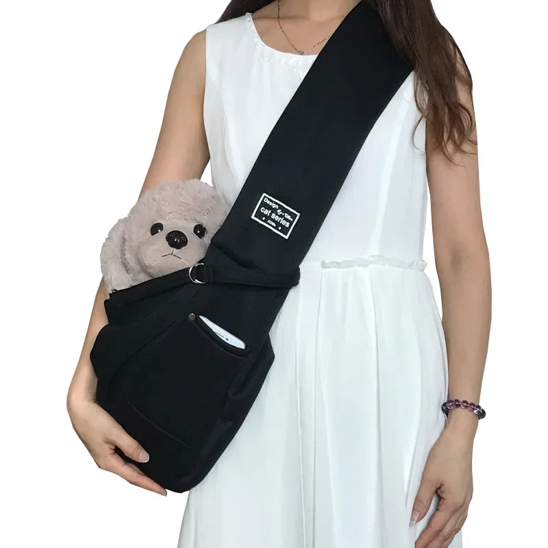 Sac confortable de portage pour chats et chiens-Idéal pour transporter votre animal en toute sécurité et confort