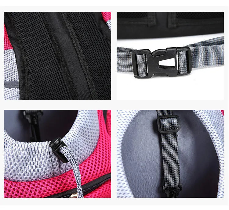 Sac de Transport- Idéal pour les voyages ou les randonnées. Confortable, pratique et léger, il assure un transport agréable pour votre compagnon à quatre pattes.