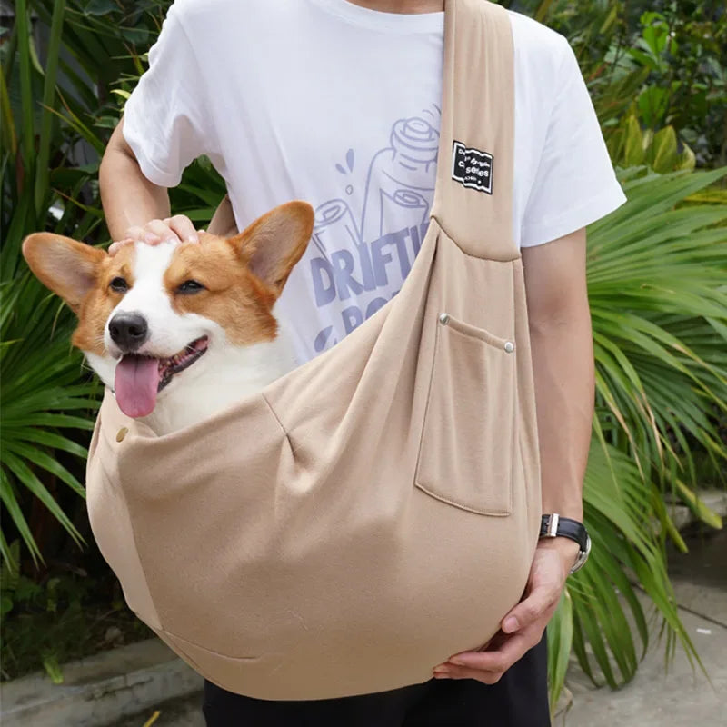 Sac confortable de portage pour chats et chiens-Idéal pour transporter votre animal en toute sécurité et confort