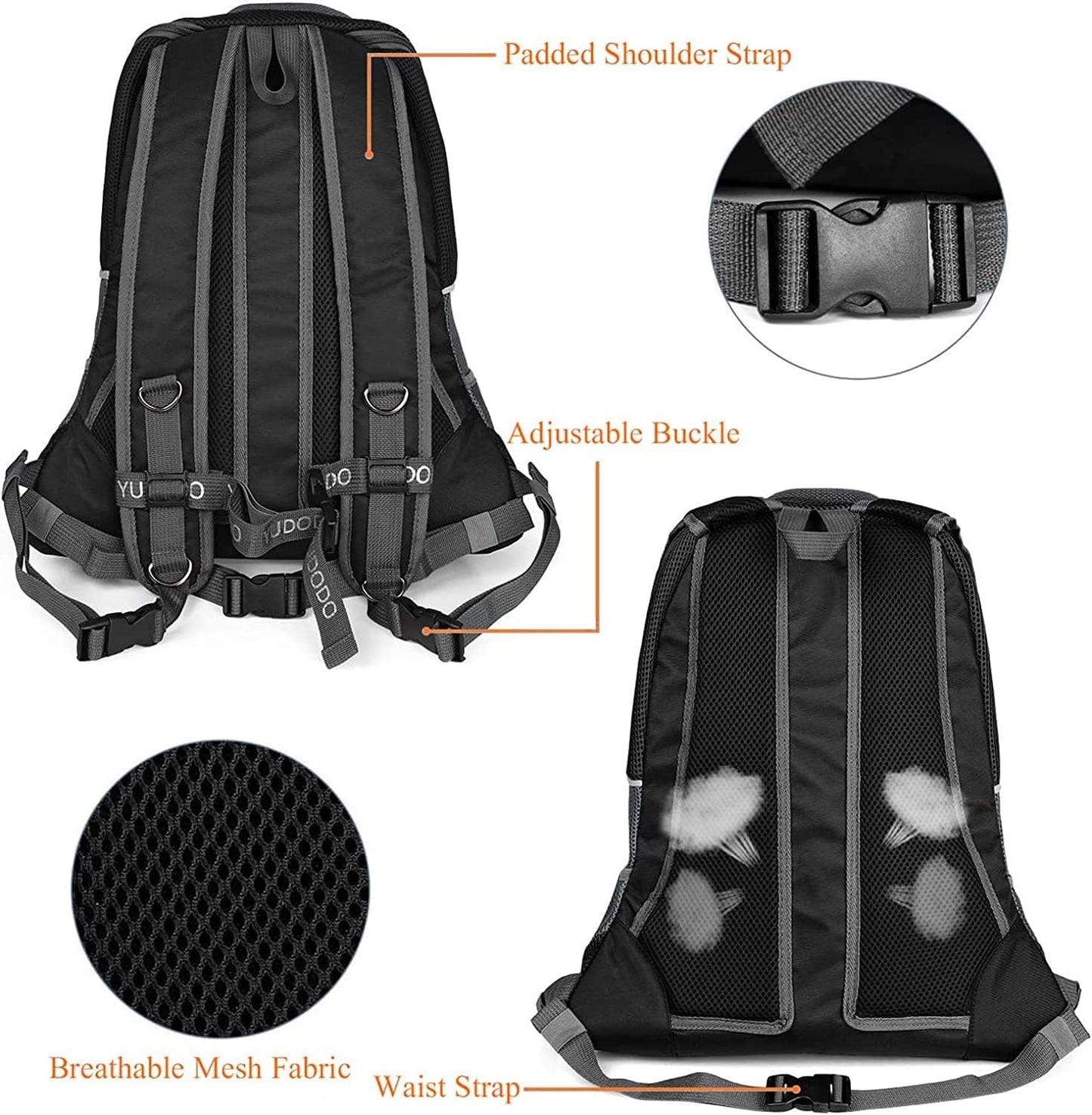 Sac de Transport- Idéal pour les voyages ou les randonnées. Confortable, pratique et léger, il assure un transport agréable pour votre compagnon à quatre pattes.