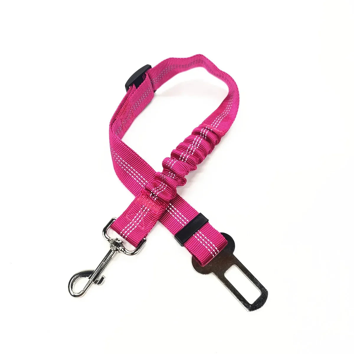 Ceinture de sécurité réglable pour chien et chat-Assurez la sécurité et le confort de votre animal en voiture avec cette ceinture réglable, robuste et facile à attacher