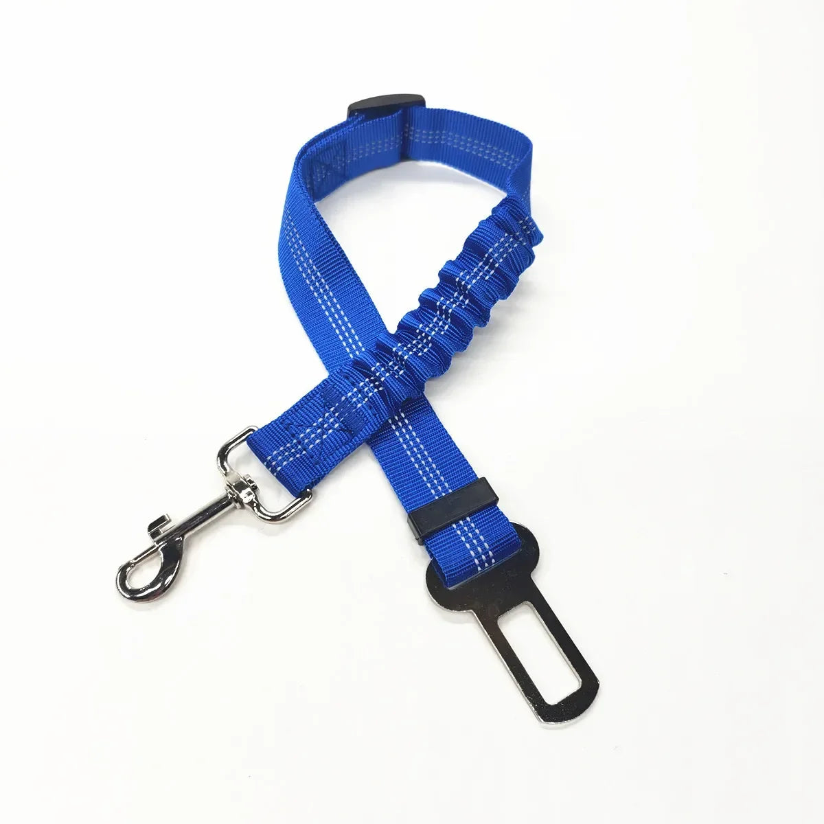 Ceinture de sécurité réglable pour chien et chat-Assurez la sécurité et le confort de votre animal en voiture avec cette ceinture réglable, robuste et facile à attacher