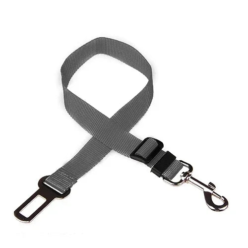 Ceinture de sécurité réglable pour chien et chat-Assurez la sécurité et le confort de votre animal en voiture avec cette ceinture réglable, robuste et facile à attacher