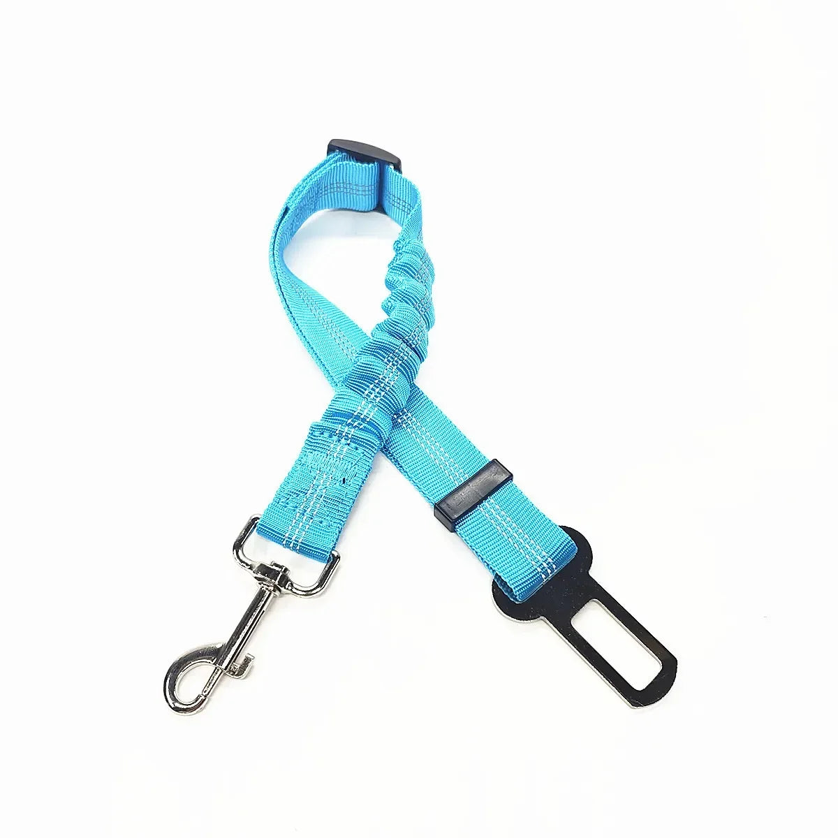 Ceinture de sécurité réglable pour chien et chat-Assurez la sécurité et le confort de votre animal en voiture avec cette ceinture réglable, robuste et facile à attacher