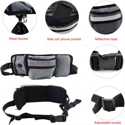 Ceinture Portable multifonctionnelle d'accompagnement-Idéal pour transporter vos essentiels lors des promenades, courses ou séances d'entraînement